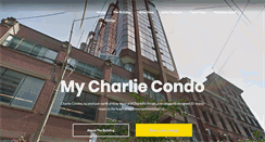 Desktop Screenshot of mycharliecondo.com