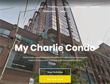 Tablet Screenshot of mycharliecondo.com